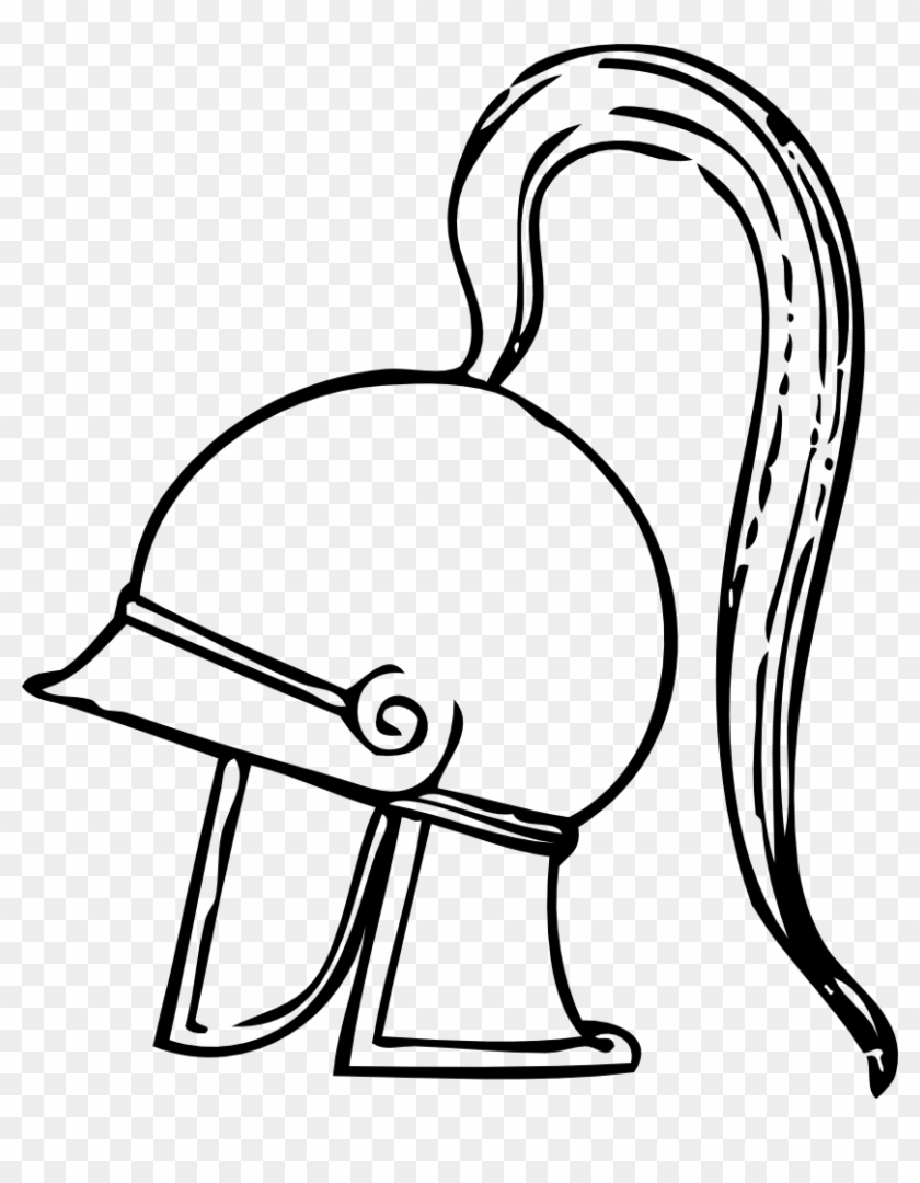 Greek Helmet Clipart - Greek Clip Art #802765