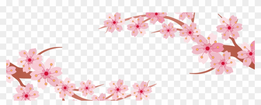 Cherry Blossom Banner - Cherry Blossom Art Background #802848