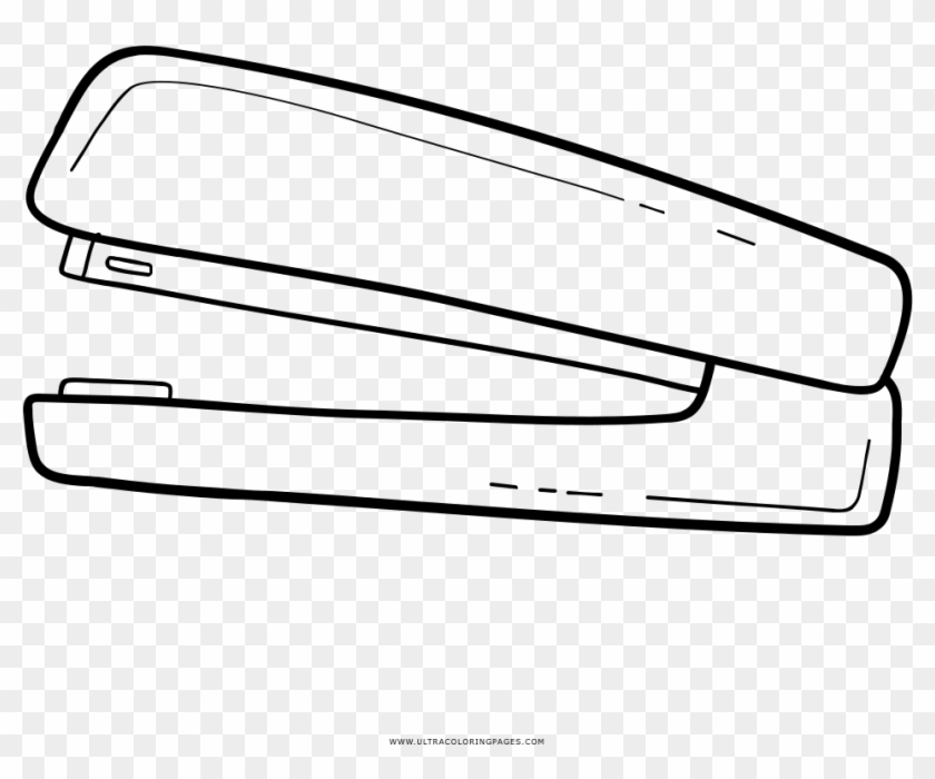 Stapler Coloring Page - Stapler Coloring Page #802978