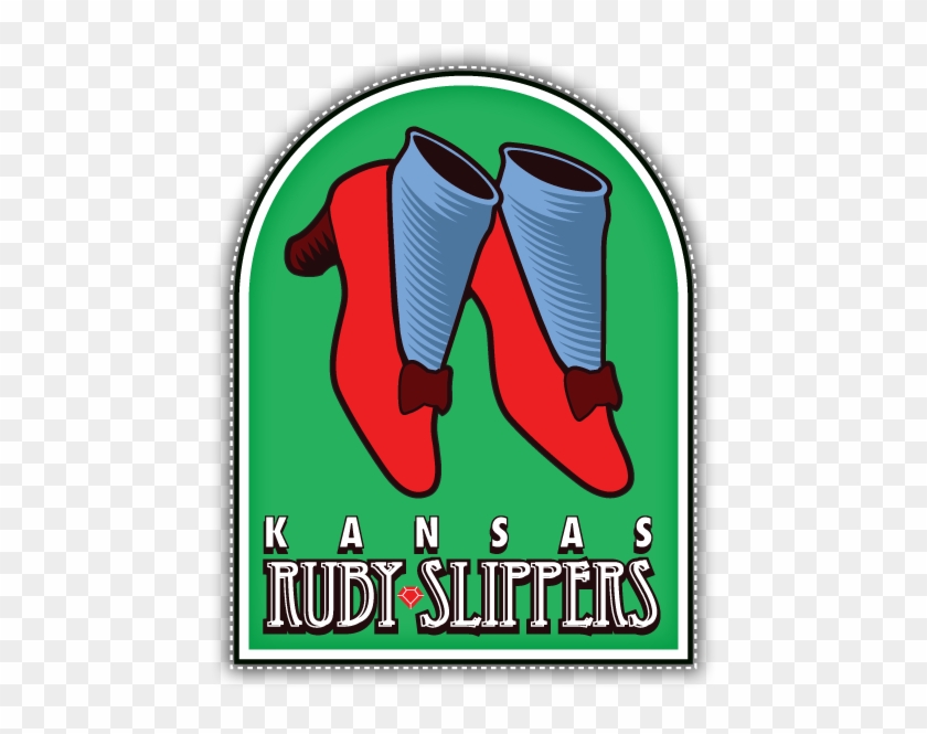 Kansas City Ruby Slippers Logo By Garald4 On Clipart - Señal De Prohibido Fumar #803014