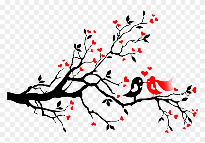 &304nci &304&351ler Gelin Damat - Silhouette Branch And Birds #803021