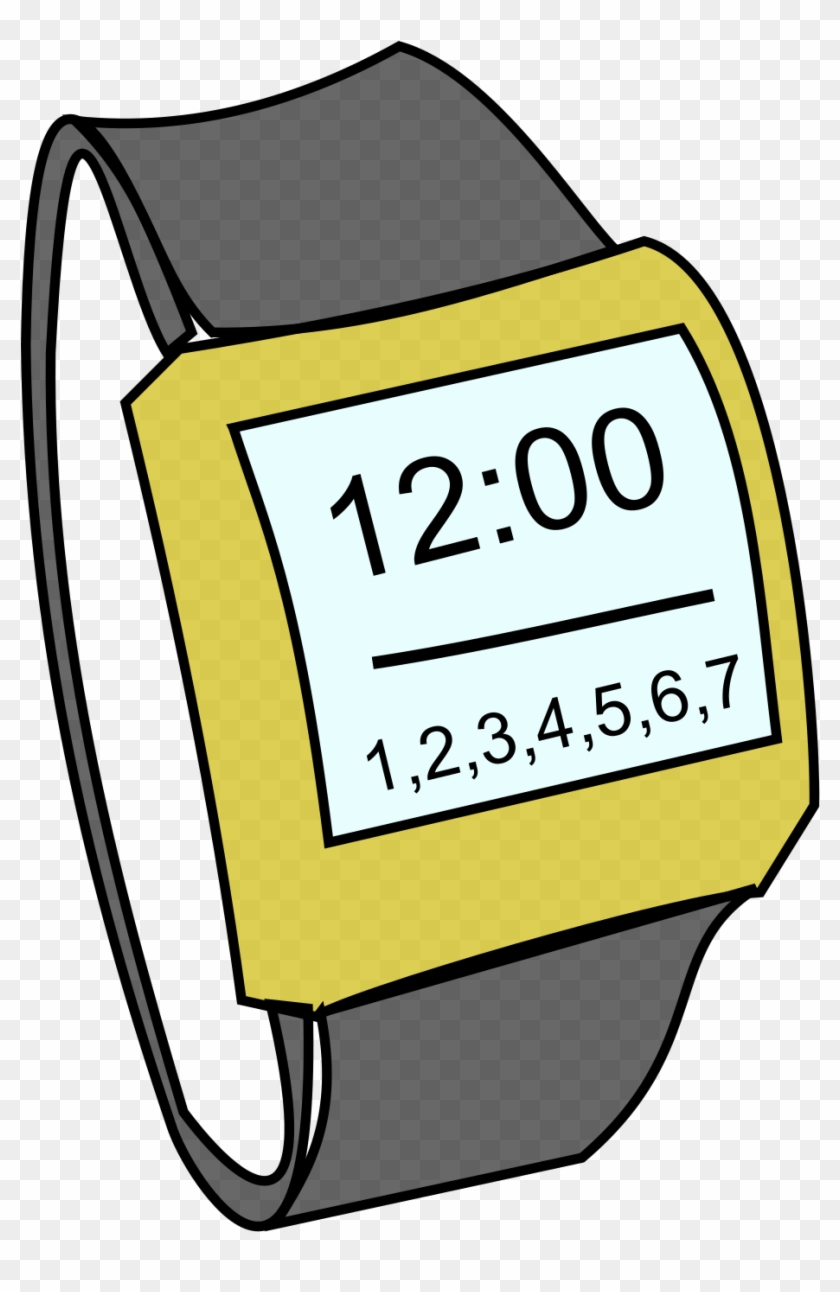 Watch Png - Digital Watch Clipart #803054