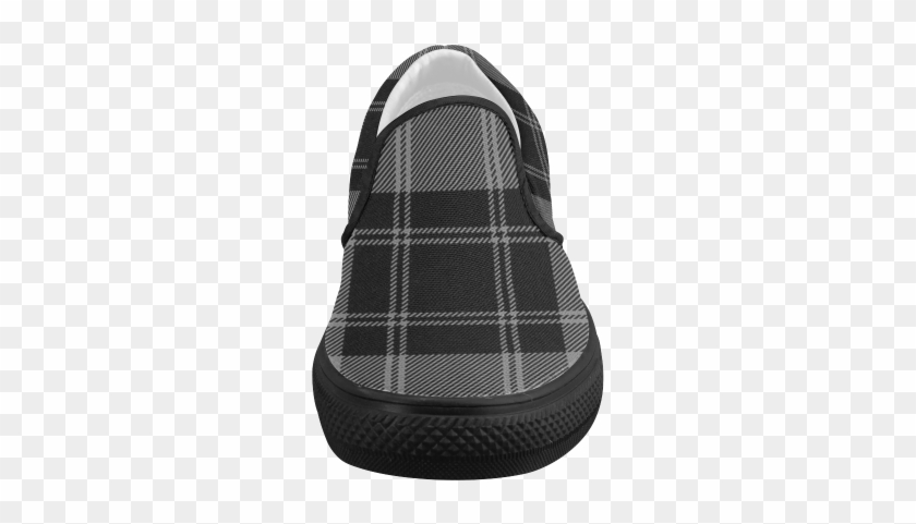 Douglas Tartan Women's Slip-on Canvas Shoes - Tartan #803116