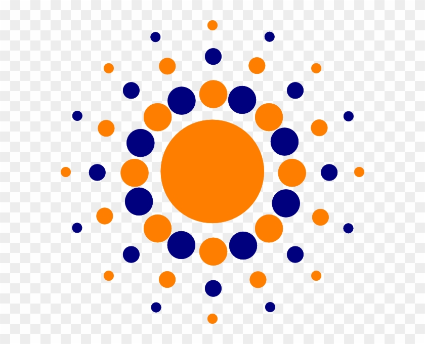 Circles Blue Orange Concentric Svg Clip Arts 600 X - Orange And Blue Clip Art #803155
