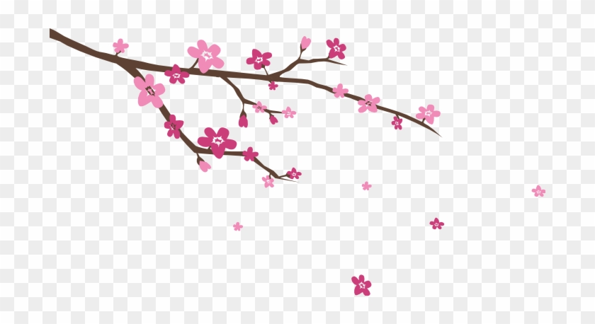 Cherry Blossoms Wall Decal - Wall Decal #803360