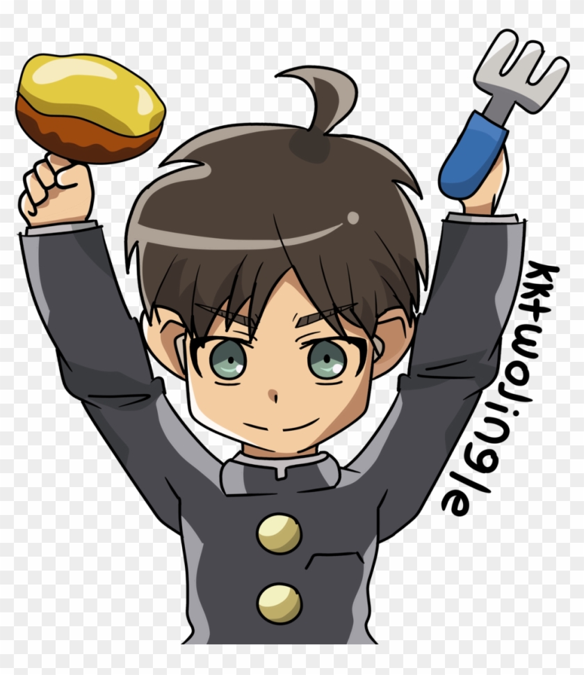 Aot Junior High Fanart - Eren Jaeger Junior Transparent #803391