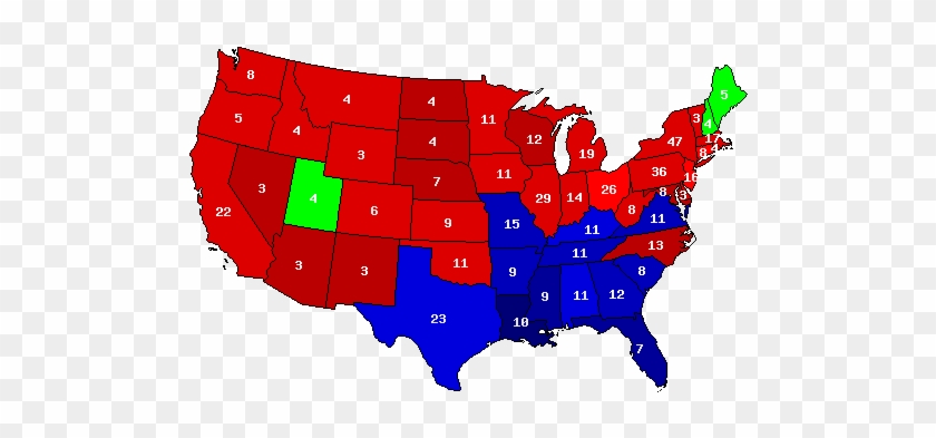 1932 Electoral Vote Map - John F. Kennedy Library #803414