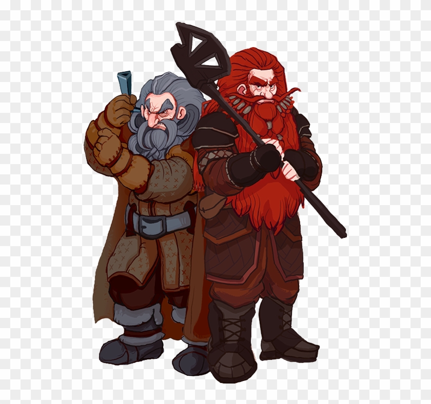 The Hobbit, Oin And Gloin By Art-calavera - Hobbit Gloin And Oin #803554