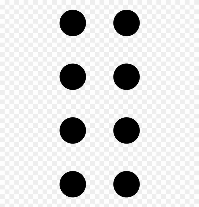 File - Braille8 Dots-14253678 - Svg - Dots Svg #803624