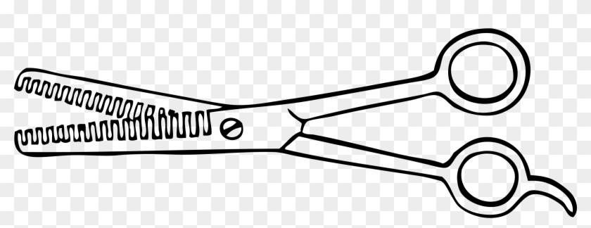 Big Image - Thinning Shears Clip Art #803812