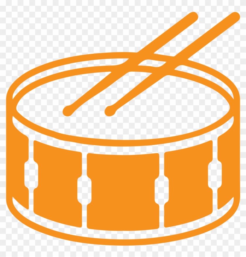 Snare Drum - Snare Drum Line Art #803928