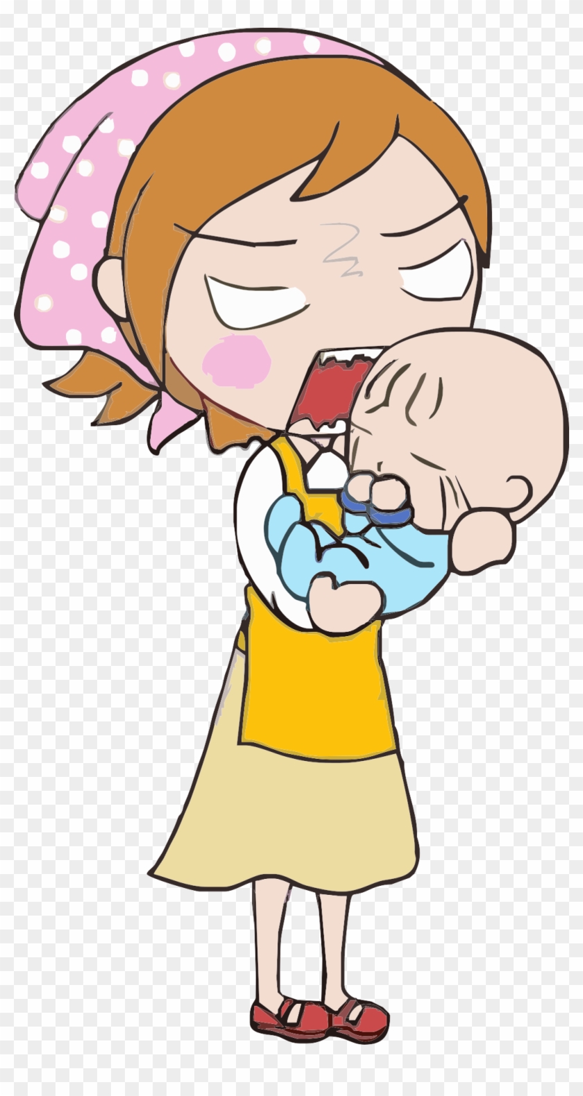 Mother Crying Infant - Mother Crying Infant #804063