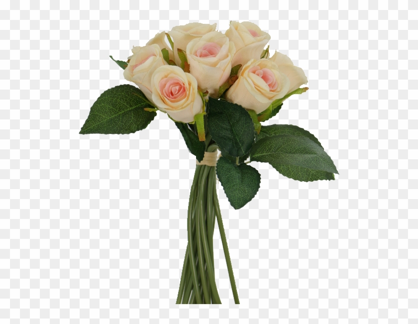 Peach Pink Rose Bouquet - Peach #804041