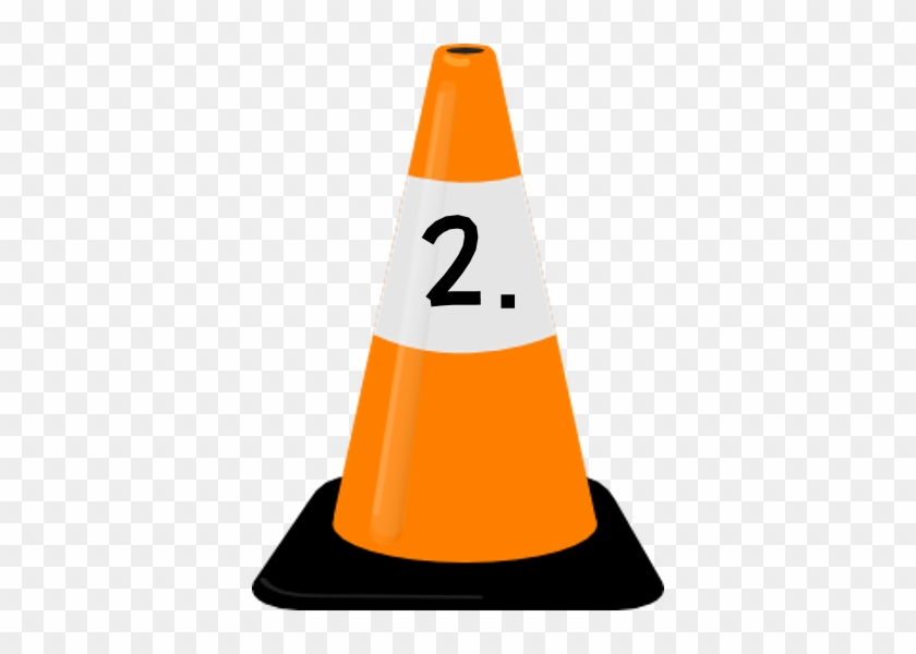 Typically, Text Gradients Are Used In The Upper Elementary - Traffic Cone Clip Art #804141