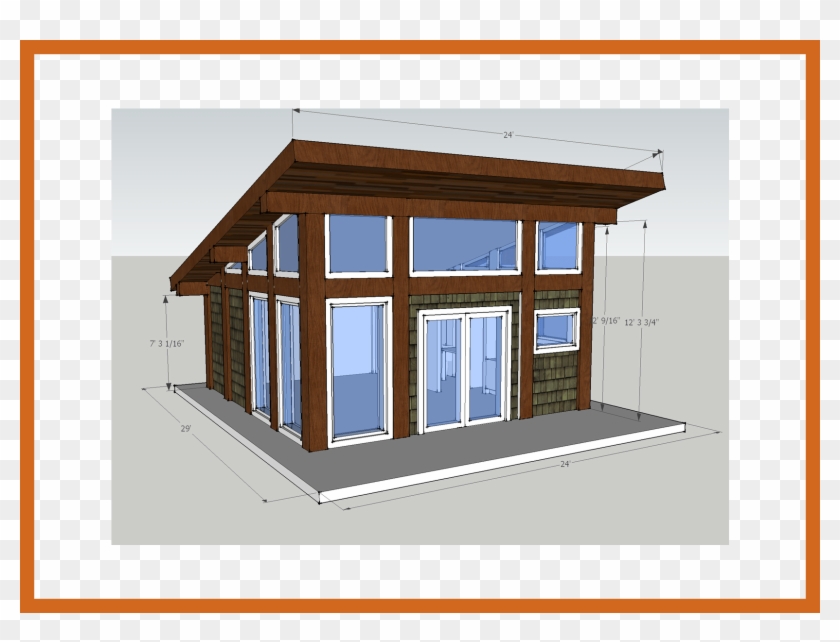 Fascinating Floor Plan Small Cottage Home Designs Cabin - Log Cabin #804226