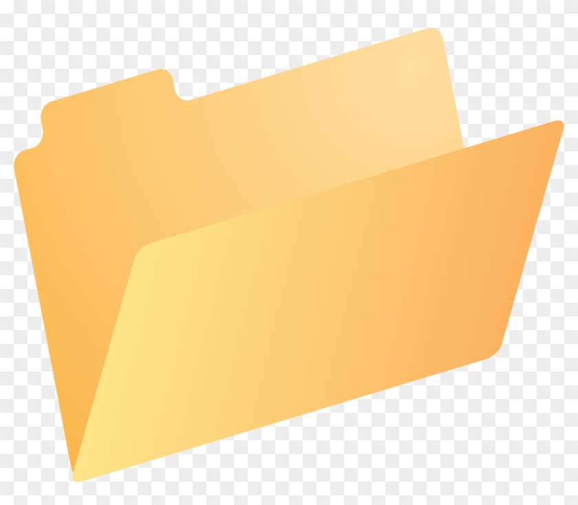 Astonishing Clip Art Folder Medium Size - Folder Icon Free #804313