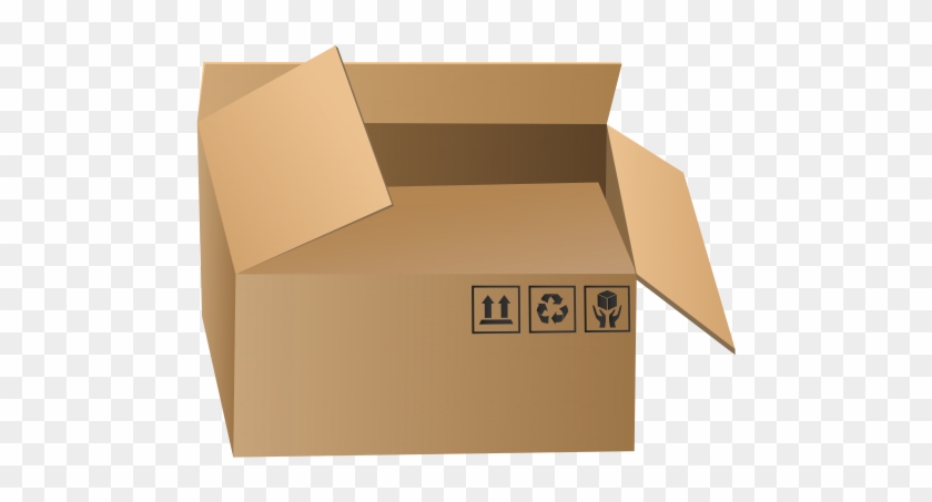 Open Packaging Box Png Clip Art - Boxes Clipart Png #804451