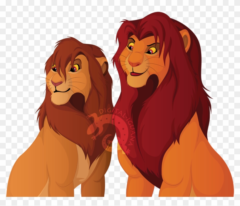 The Lion King Fan Art Kopa For Kids - Mufasa Simba And Kopa #804763
