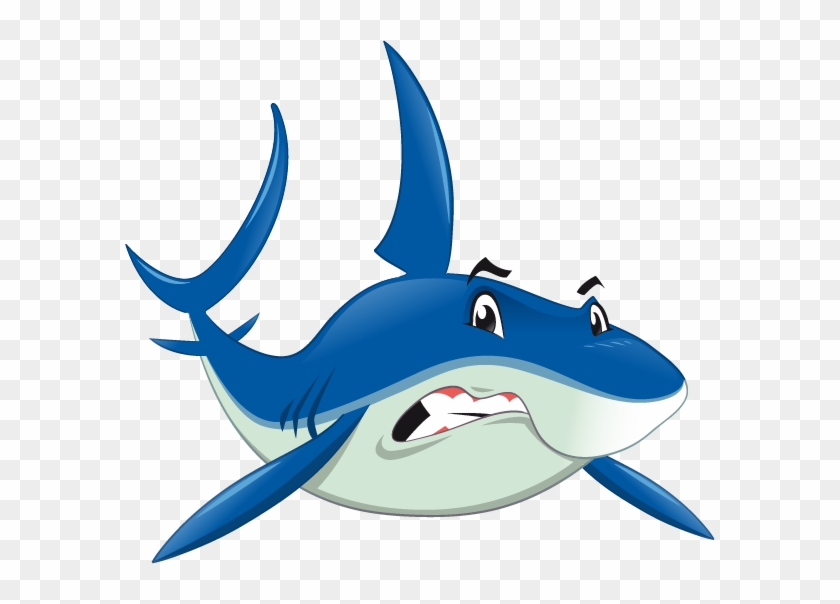 Shark Jaws Benthic Zone - Cá Mập Hoạt Hình - Free Transparent PNG Clipart  Images Download
