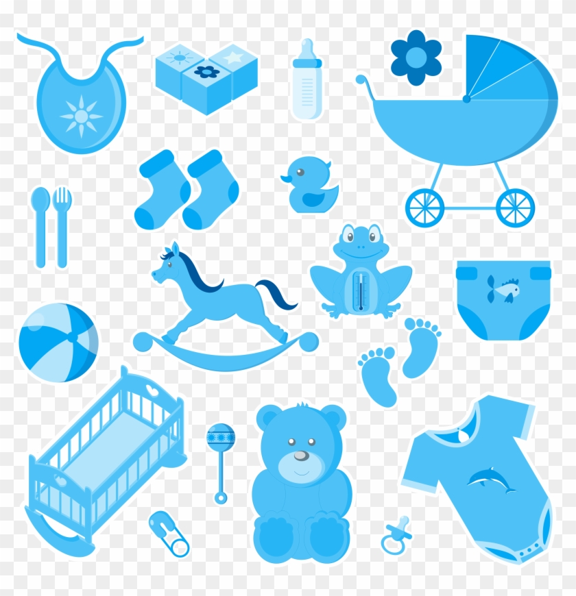 This Free Icons Png Design Of Baby Boy Accessories - Baby Boy Clipart #805261