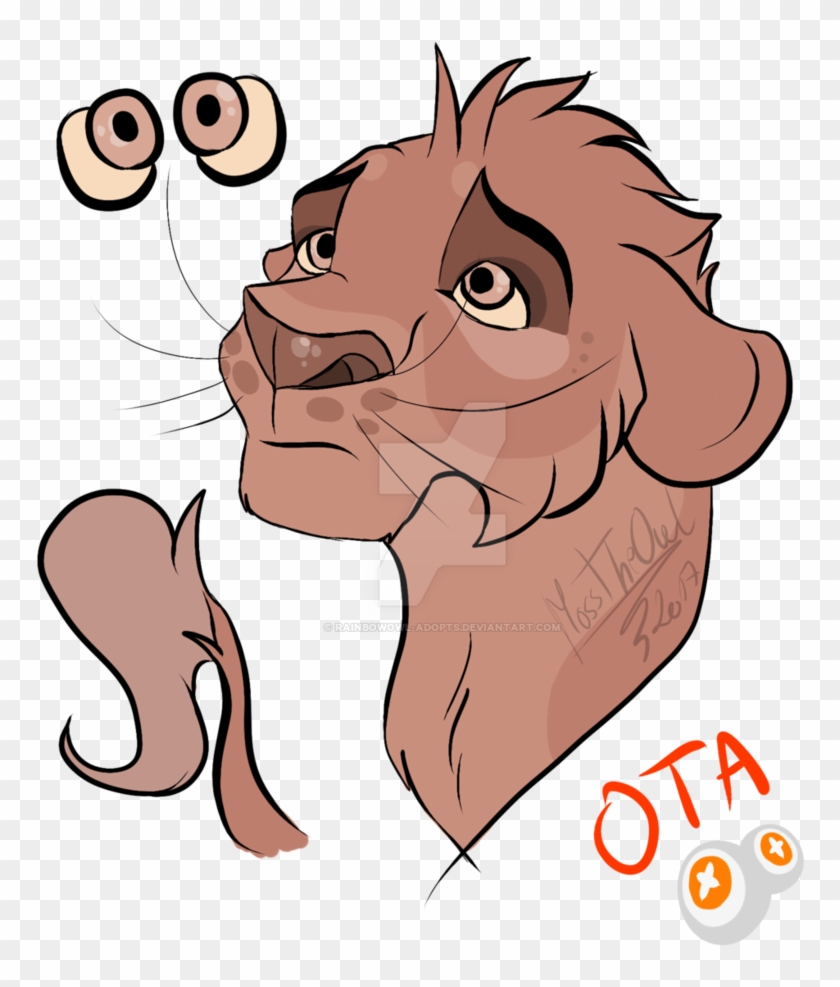 Tlk Ota Sad Lad Closed By Rainbowowl Adopts - Cartoon #805283