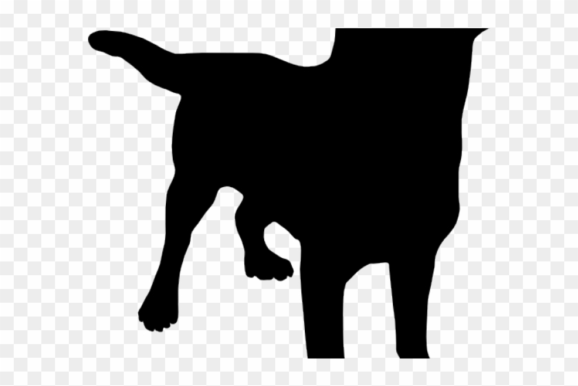 Black Dog Clipart - Labrador Retriever Shower Curtain #805288