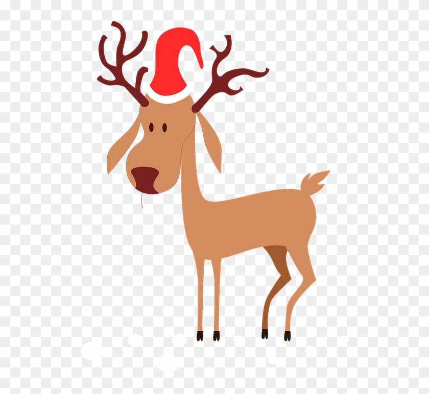 Reindeer Antlers Clipart 2, - Christmas Reindeer Twin Duvet #805315