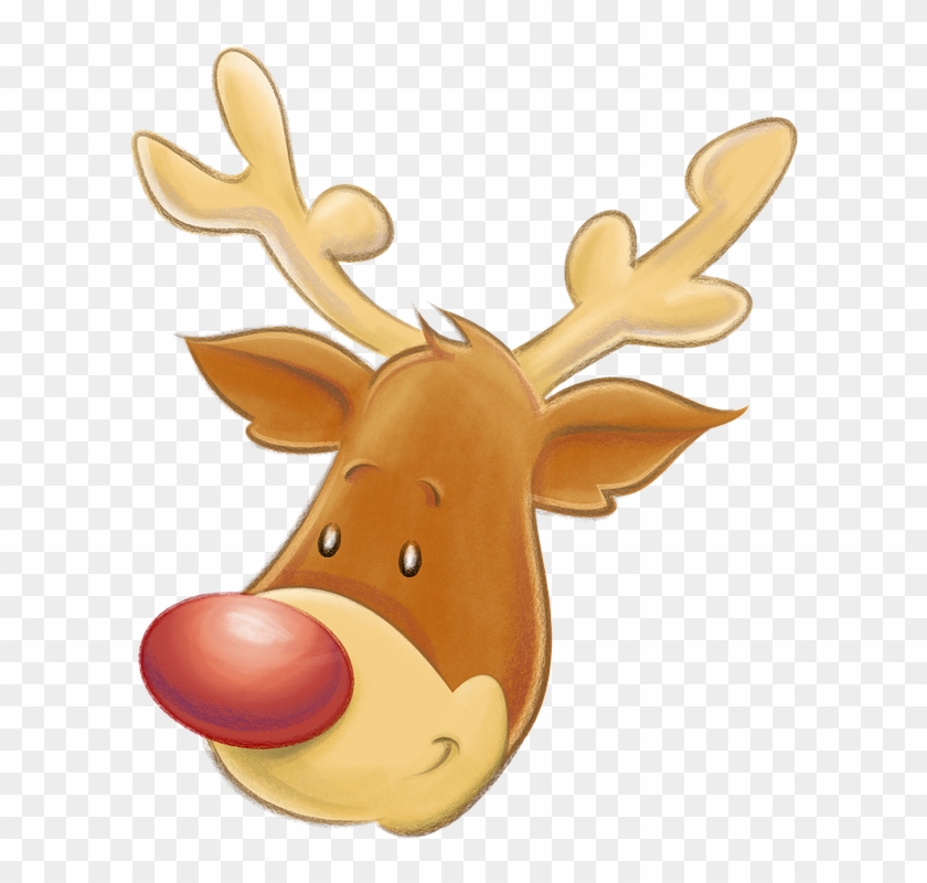 Christmas Reindeer Clipart - Rudolph Reindeer #805331