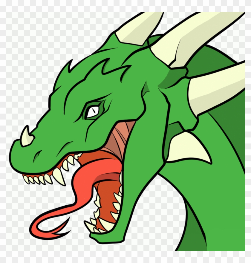 Dragon Head Transparent Lineart By Dawnieda By Sicksean - Cartoon Dragon Head Transparent #805374