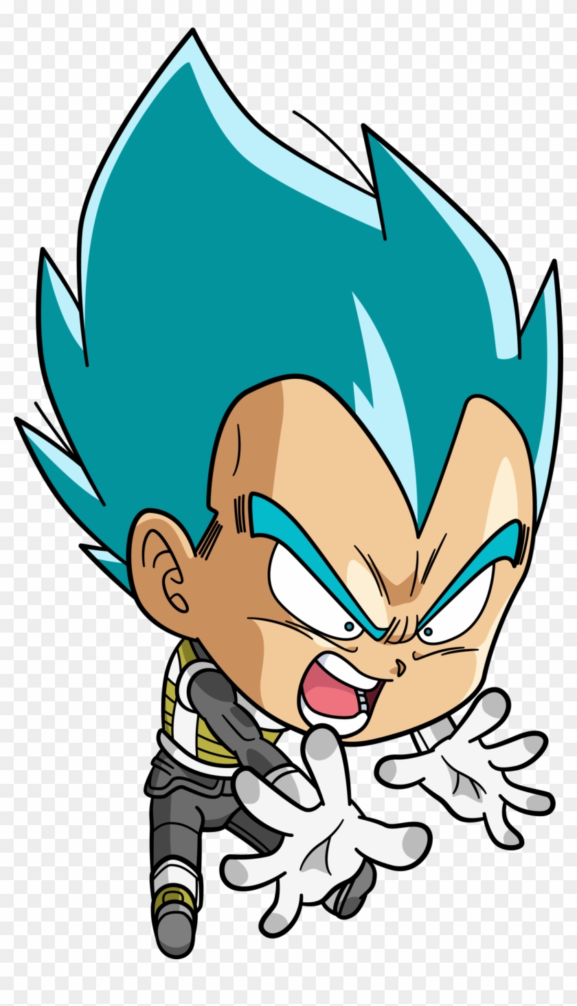 Chibi Super Saiyan Blue Vegeta By Rayzorblade189-da64uni - Dragon Ball Super Vegeta Chibi #805489