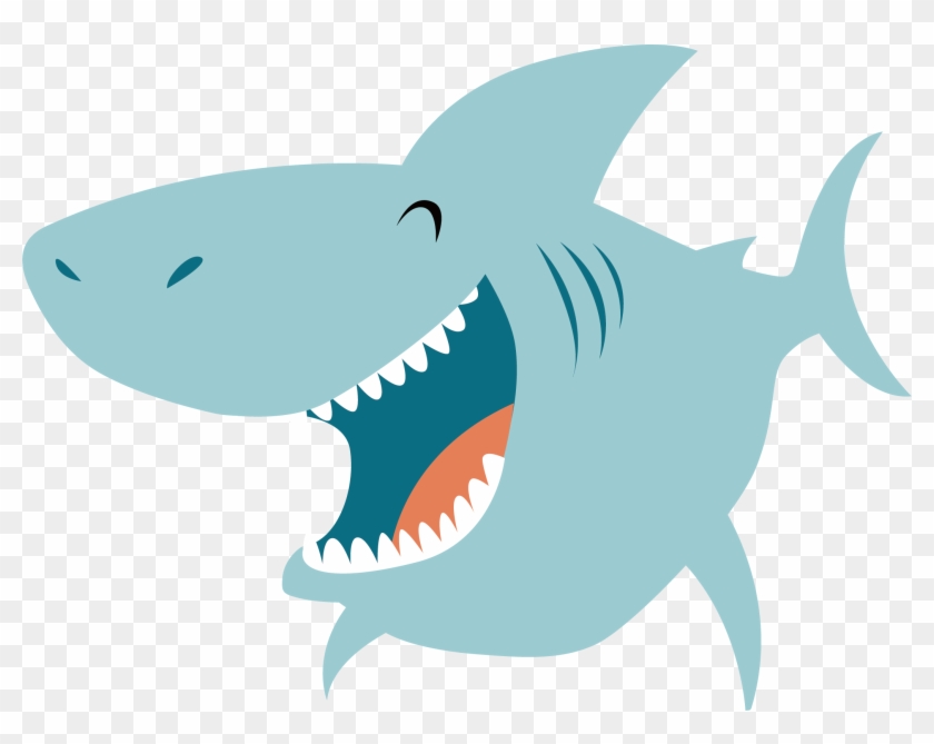Requiem Shark Cartoon - Shark Vector Png #805500
