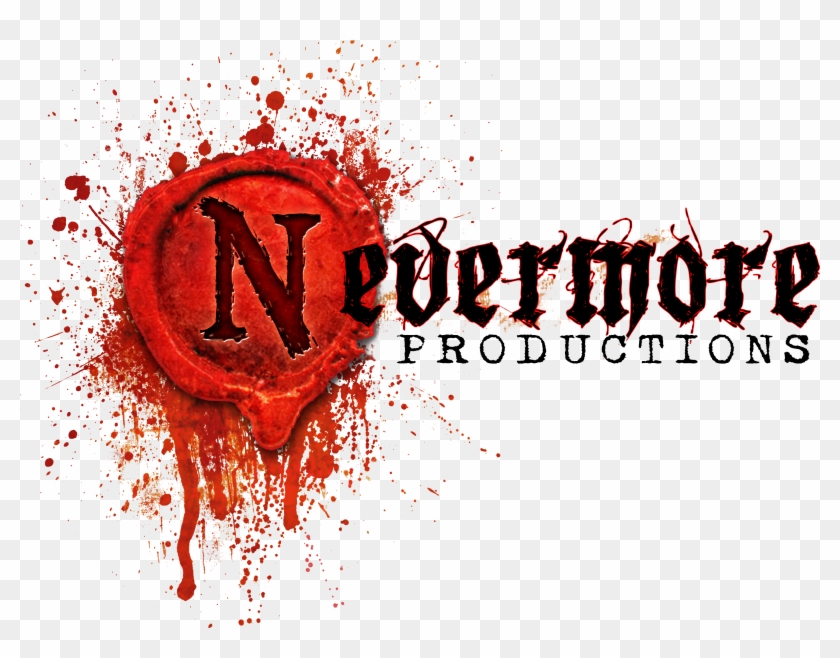 Nevermore Productions Logo - Kh Square Sticker 3" X 3" #805511