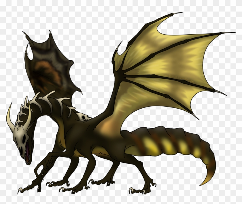 Death's Head Moth Dragon By Arborix - Dragon #805526