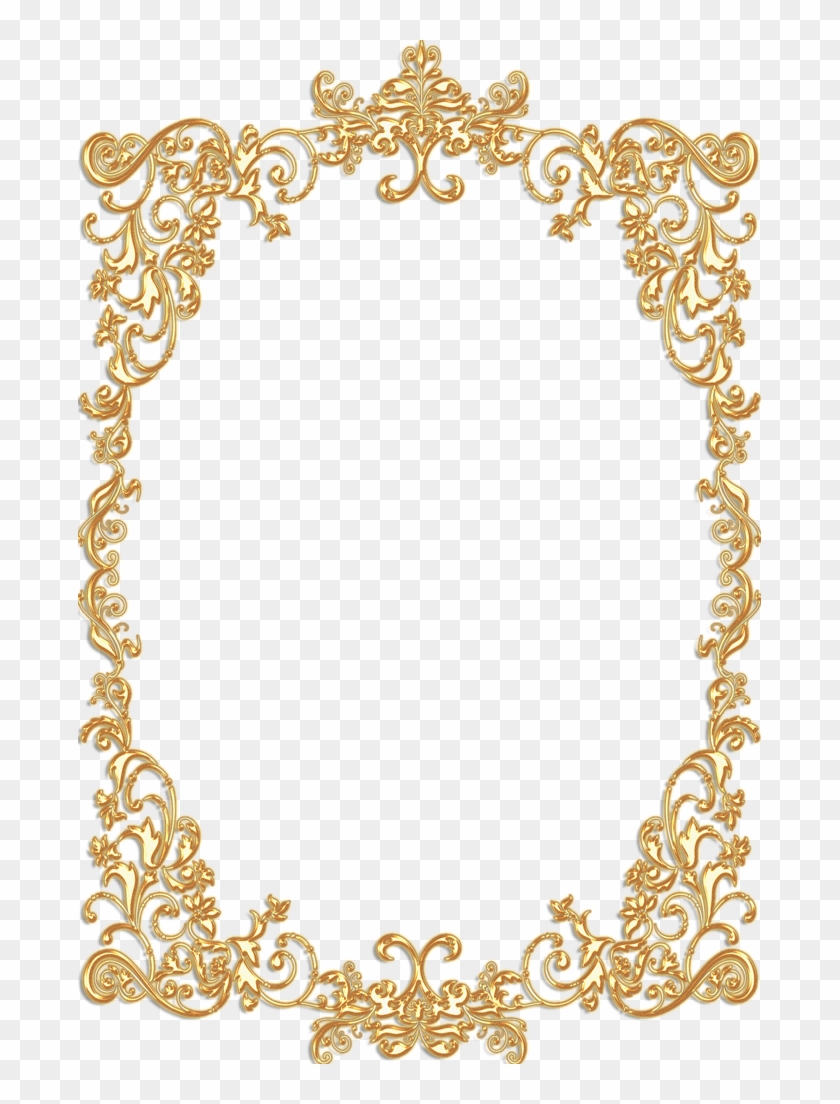 Фото, Автор Bzikolya На Яндекс - Gold Vintage Frames Png #805566