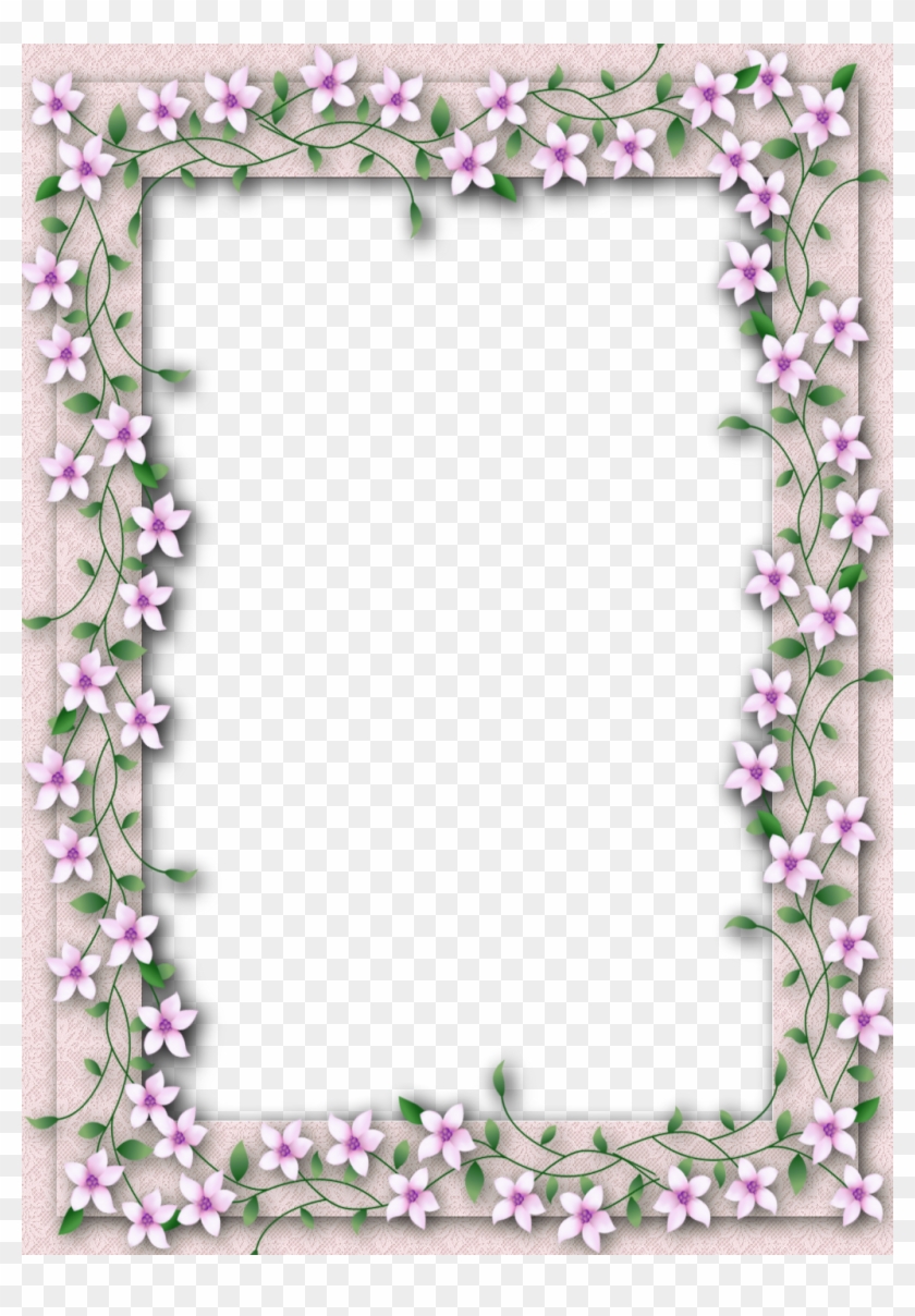 103 Best Borders/frames Images On Pinterest - Flower Picture Frame Png #805570