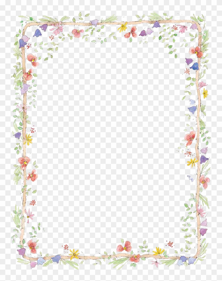 page borders for microsoft word floral