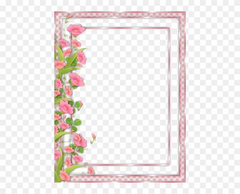 Flowers Borders Png Picture - Pretty Borders For Paper #805588