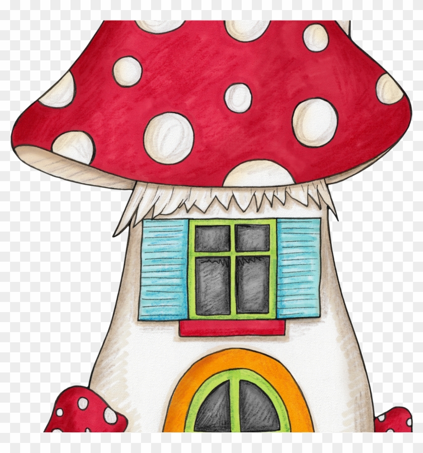 Mushroom House For An Enchanted Forest Woodland Themed - Happy Birthday #805612