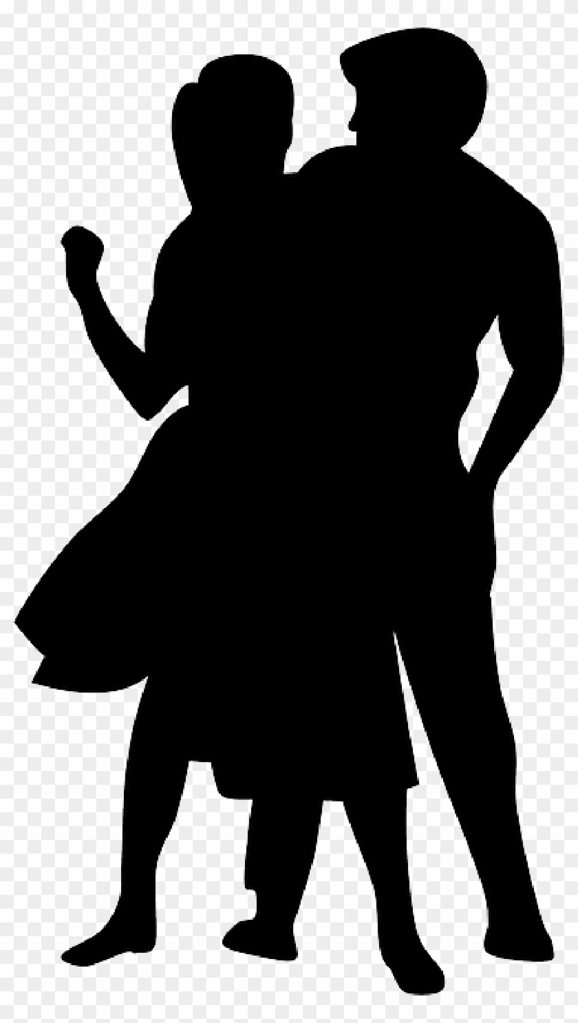 Dance, Music, People, Silhouette, Couple, Dancer - Dancing Clip Art #805650