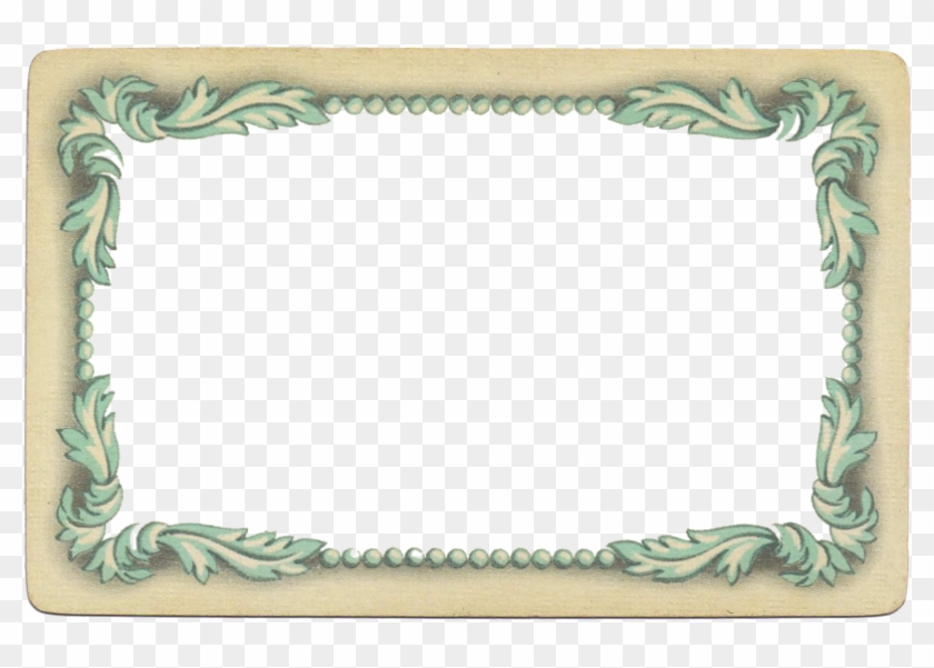 Abstract Floral Frame Png - Picture Frame #805664