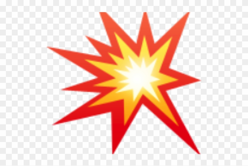 Explosions Clipart Emoji - Collision Emoji #805753
