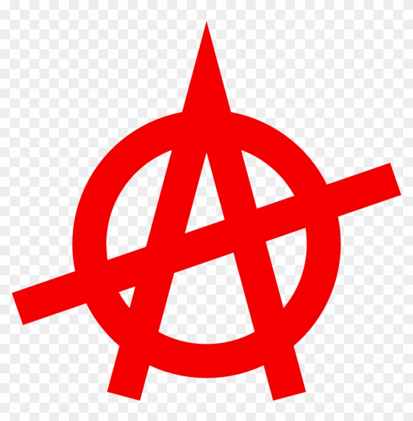 Anarchy Symbol By Satans-comrade - Anarchy Stencil #805770