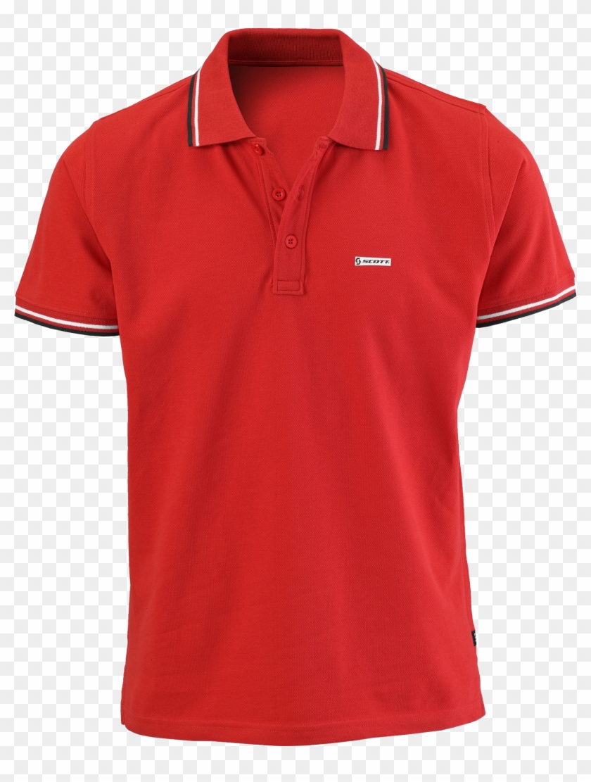 Polo Shirt Clipart Cloth - Burberry Brit Polo Shirt Red #805792