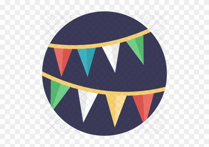 Bunting Flags Icon - Bunting #805840