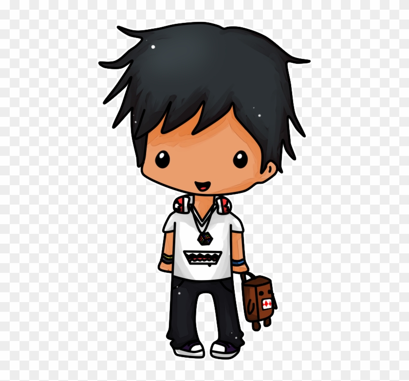 Chibi For Brother By Briichaan - Cartoon #805935