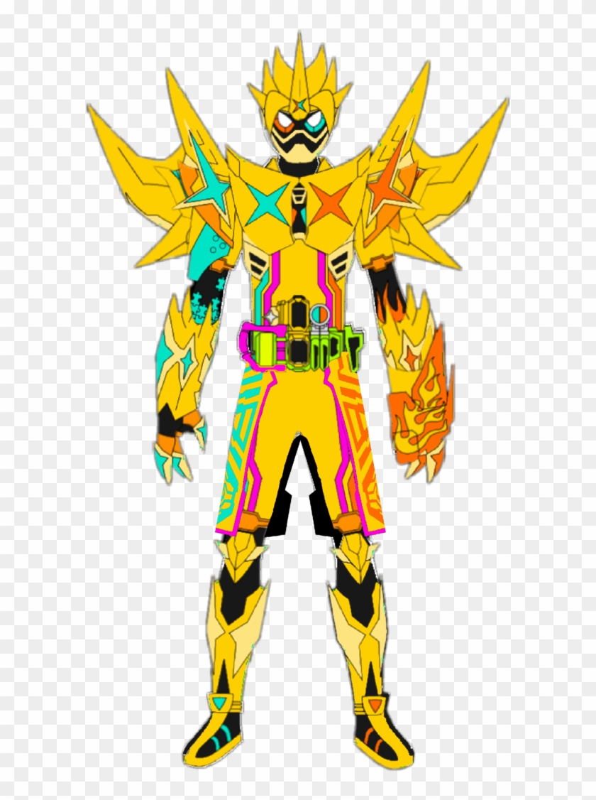 Kr Ex-aid Maximum Muteki Brother Gamer Lv300 By Nikiludogorets - Kamen Rider Ex Aid Muteki Gamer #806013