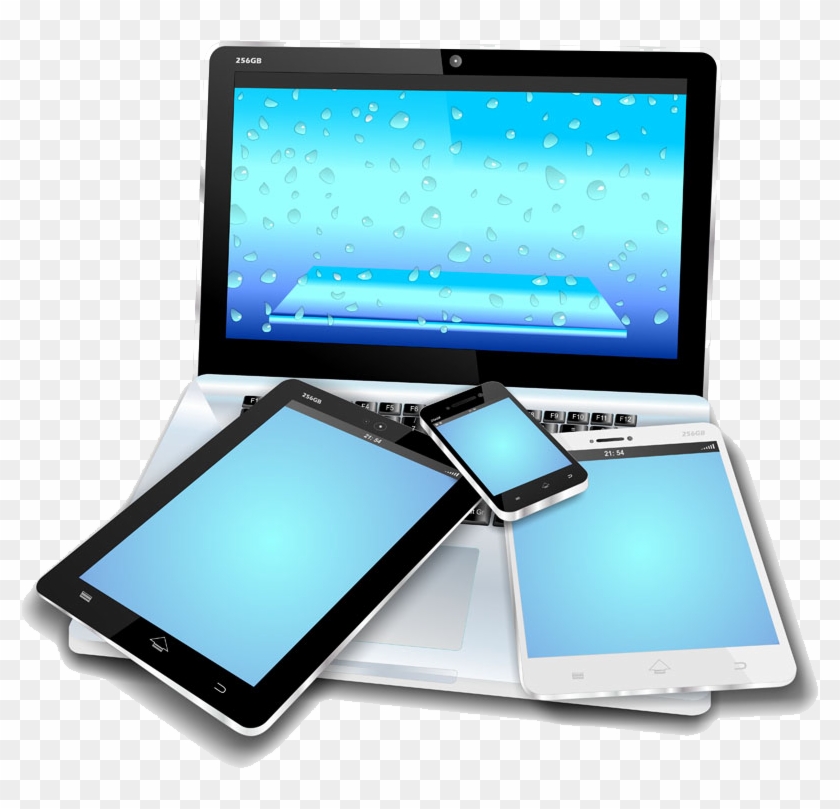 Laptop Mobile Device Tablet Computer Smartphone Mobile - Laptop Tablet Cartoon #806017
