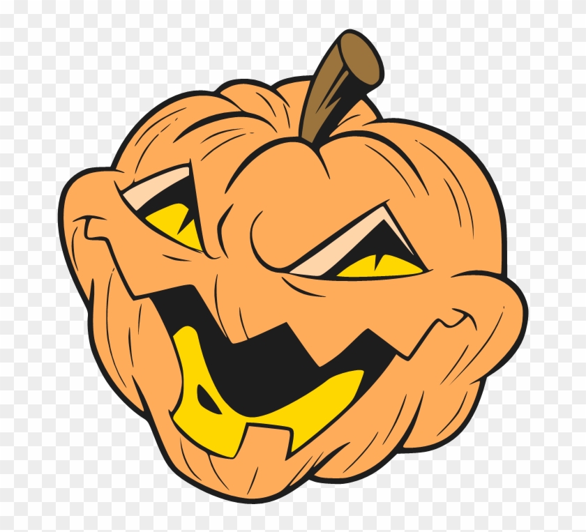 Pumpkin Head - - Jack O Lantern Clip Art #806224