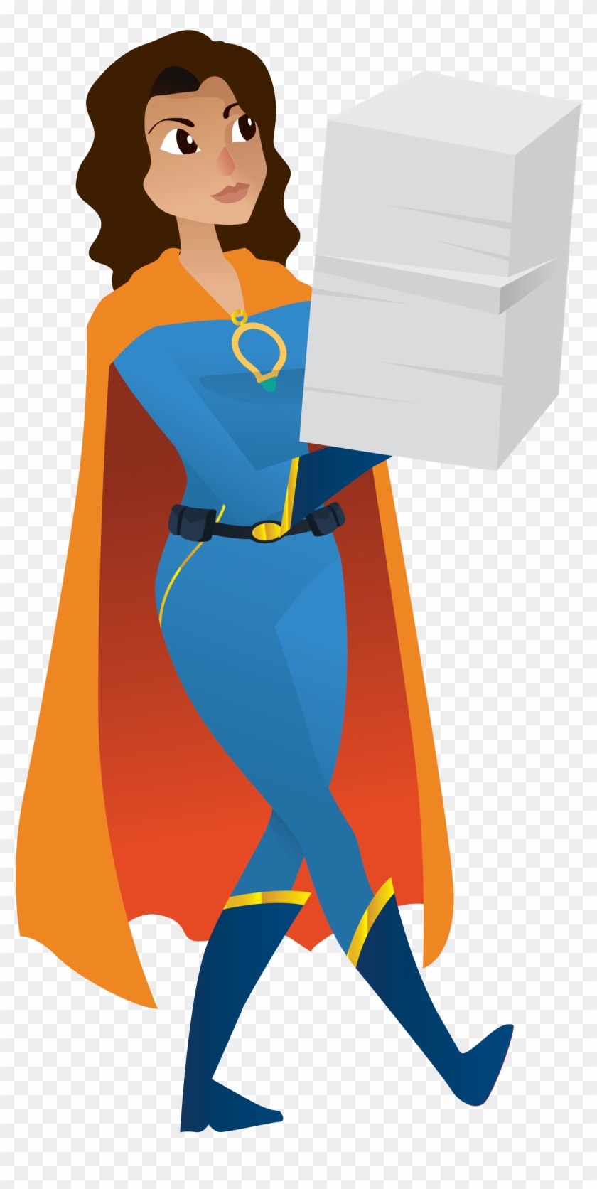 Clark Kent Power Girl Cartoon Superhero - Clark Kent Power Girl Cartoon Superhero #806319