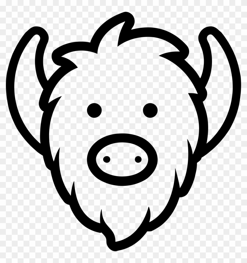 Yik Yak Icon Logo Black And White - Yik Yak #806460